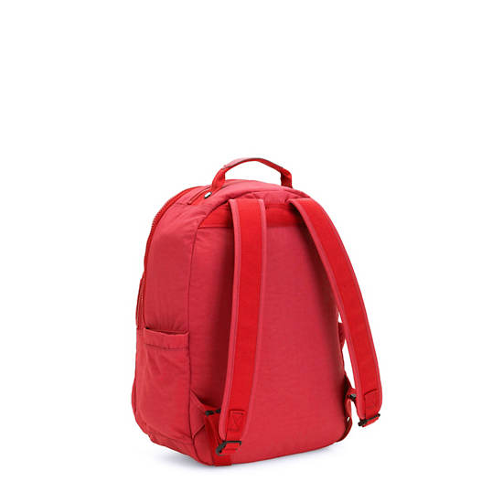 Kipling Seoul Small Tablet Rugzak Rood | NL 1601OK